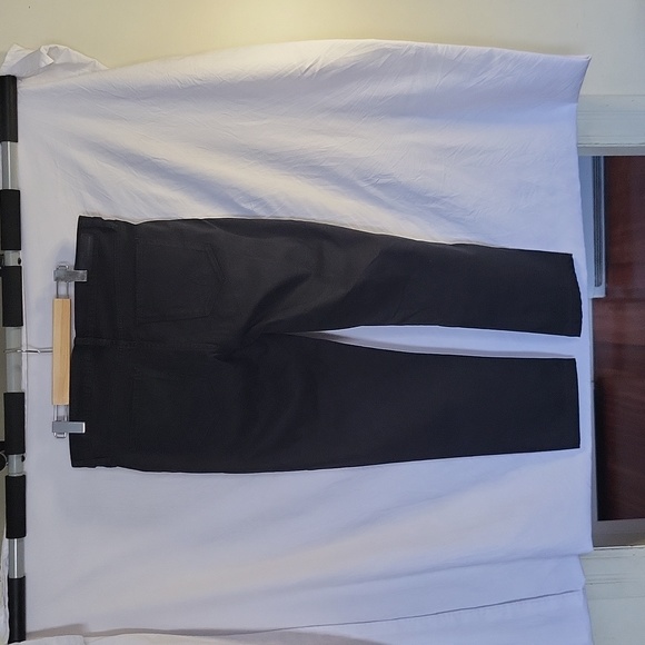 Women's black stretch ankle length Calvin Klein jeans - Picture 4 of 5